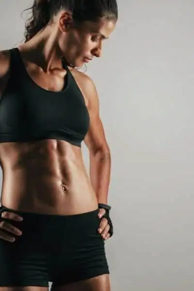 Toning Up at Home: The Ultimate Guide to Bodyweight Exercises 2 Image of woman's toned stomach after bodyweight exercises Melksham and non-surgical treatment from Lipo 360
