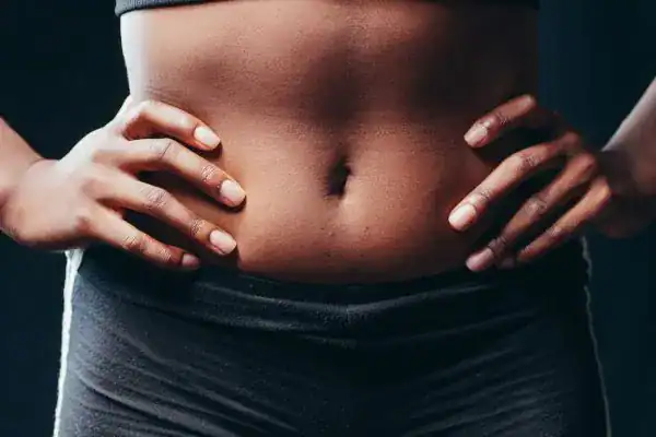 Image of a toned stomach after non surgical treatment Melksham